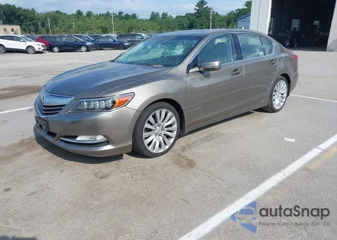 2014 Acura Rlx z USA, uszkodzony, nr VIN JH4KC1F53EC002869
